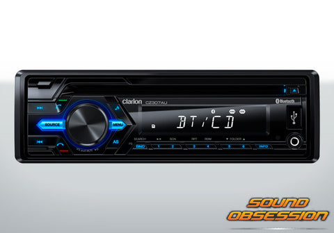 Clarion CZ307AU CD/USB/AUX-IN/SD/MP3/WMA RECEIVER WITH BUILT-IN BLUETOOTH