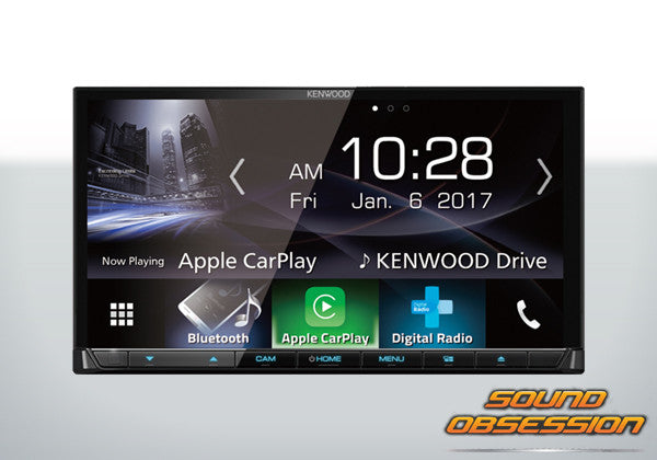 Kenwood DDX9017DABS 7" Capacitive Touch AV Receiver with Built-in Wi-Fi