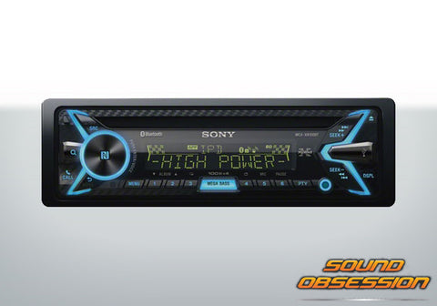 Sony MEXXB100BT 100 Watt RMS Hi-Power Car Stereo Receiver with Bluetooth and Digital Amp