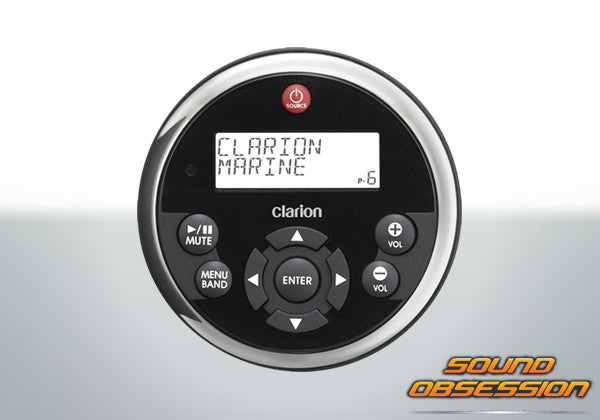Clarion MW1 Watertight Marine Remote Control with LCD for CMV1, CMD6 & M309