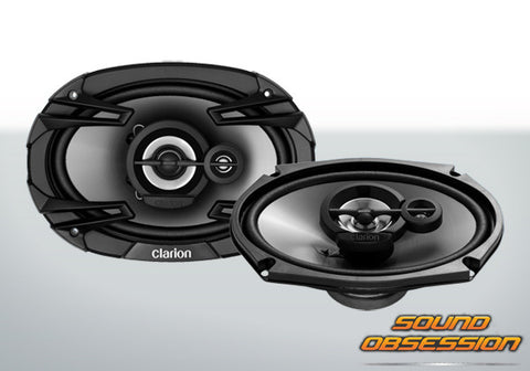 Clarion SE6934R 6x9” 400W 3-WAY MULTI-AXIAL SPEAKER