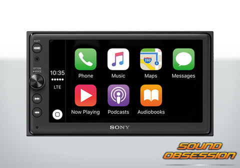 Sony XAV-AX100 6.4” Media Receiver with Apple CarPlay & Android Auto